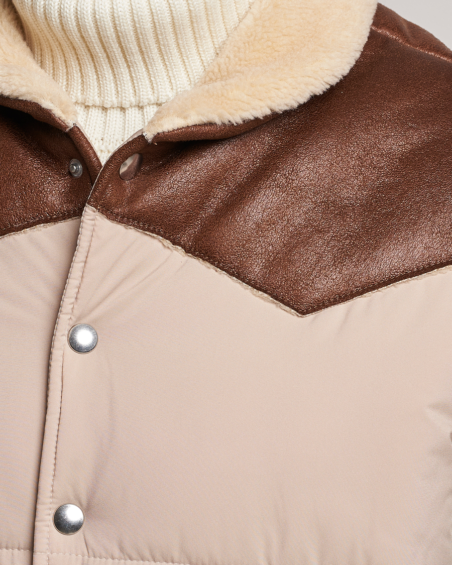 Men | Coats & Jackets | Gran Sasso | Aspen Padded Vest Beige/Brown