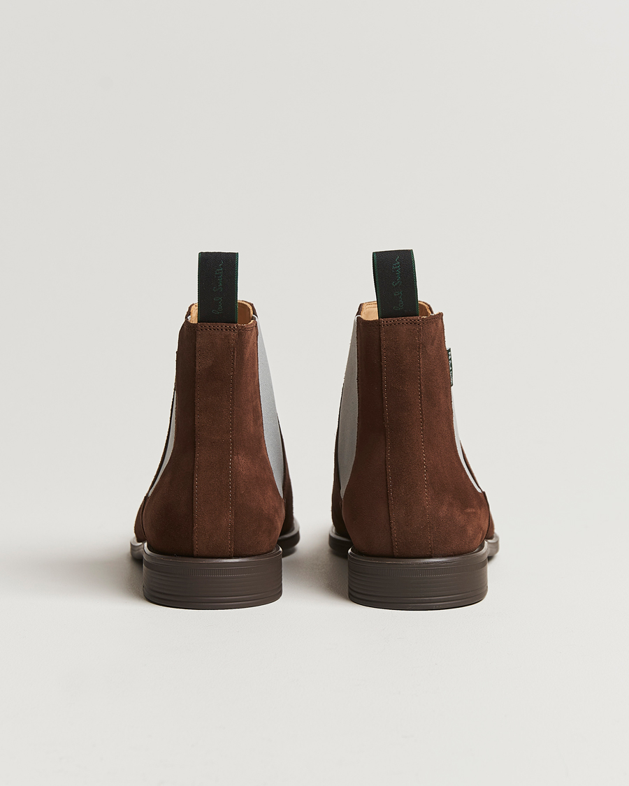 Men | PS Paul Smith Cedric Suede Chelsea Boot Chocolate | PS Paul Smith | Cedric Suede Chelsea Boot Chocolate