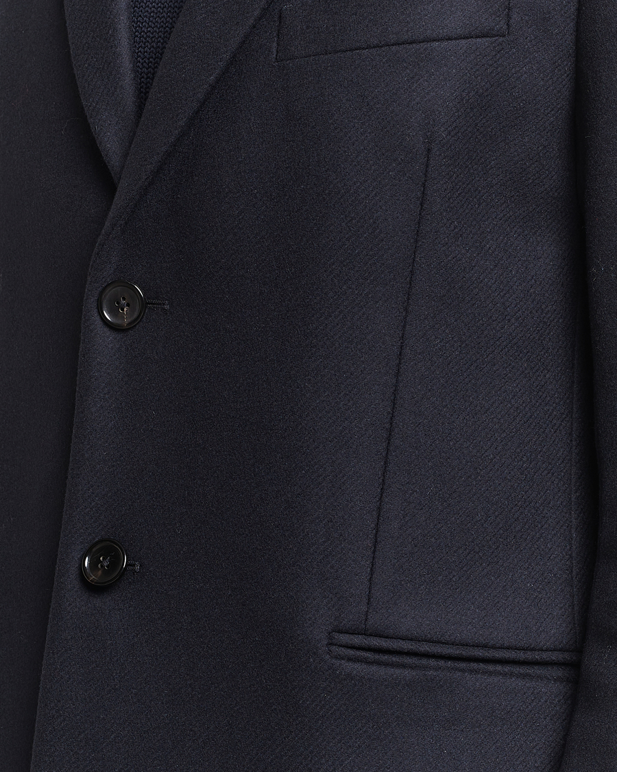 Men | Coats & Jackets | PS Paul Smith | Wool Coat Navy