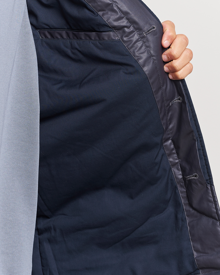 Men | Coats & Jackets | PS Paul Smith | Cotton Hunting Jacket Navy