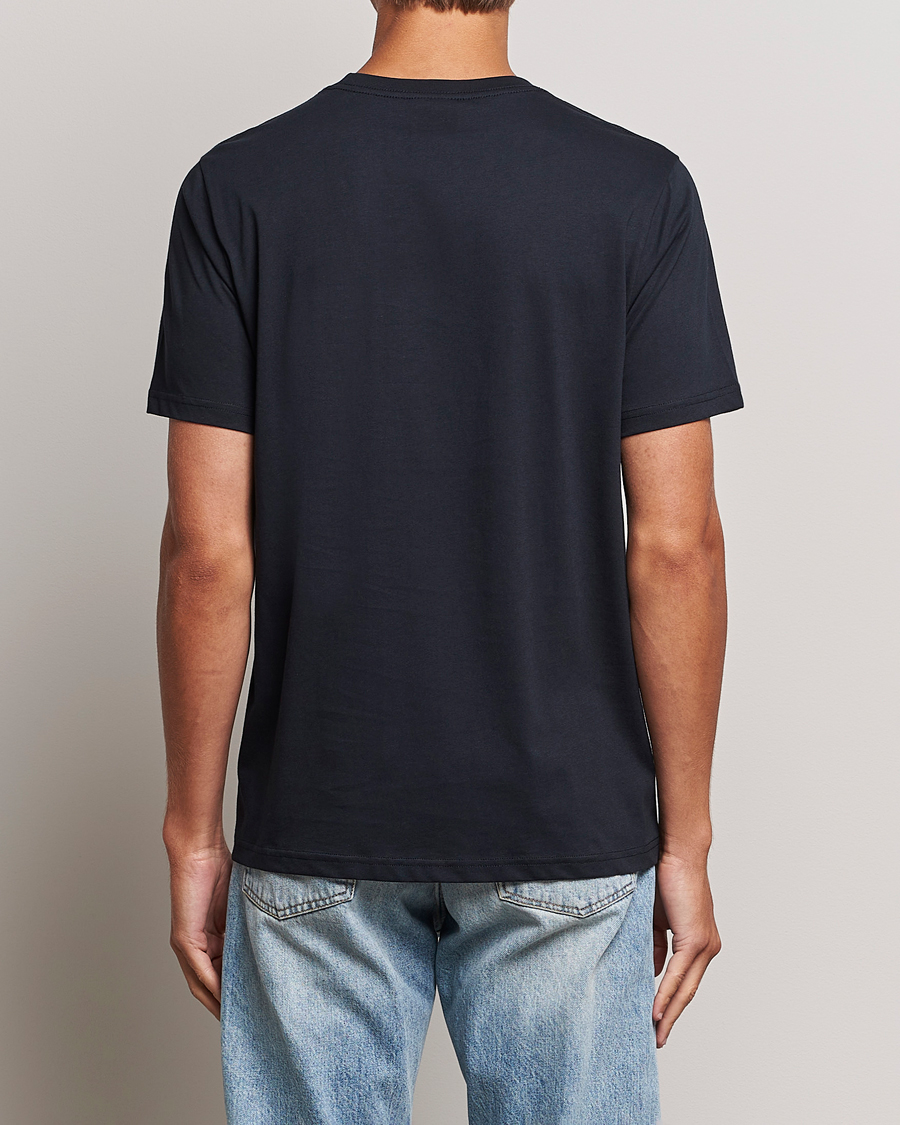 Men | T-Shirts | PS Paul Smith | Zebra Card Crew Neck T-Shirt Navy
