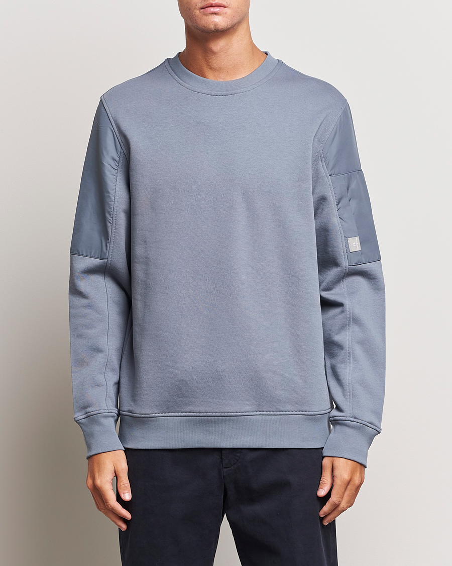 Men | PS Paul Smith | PS Paul Smith | Organic Cotton Sweatshirt Washed Blue