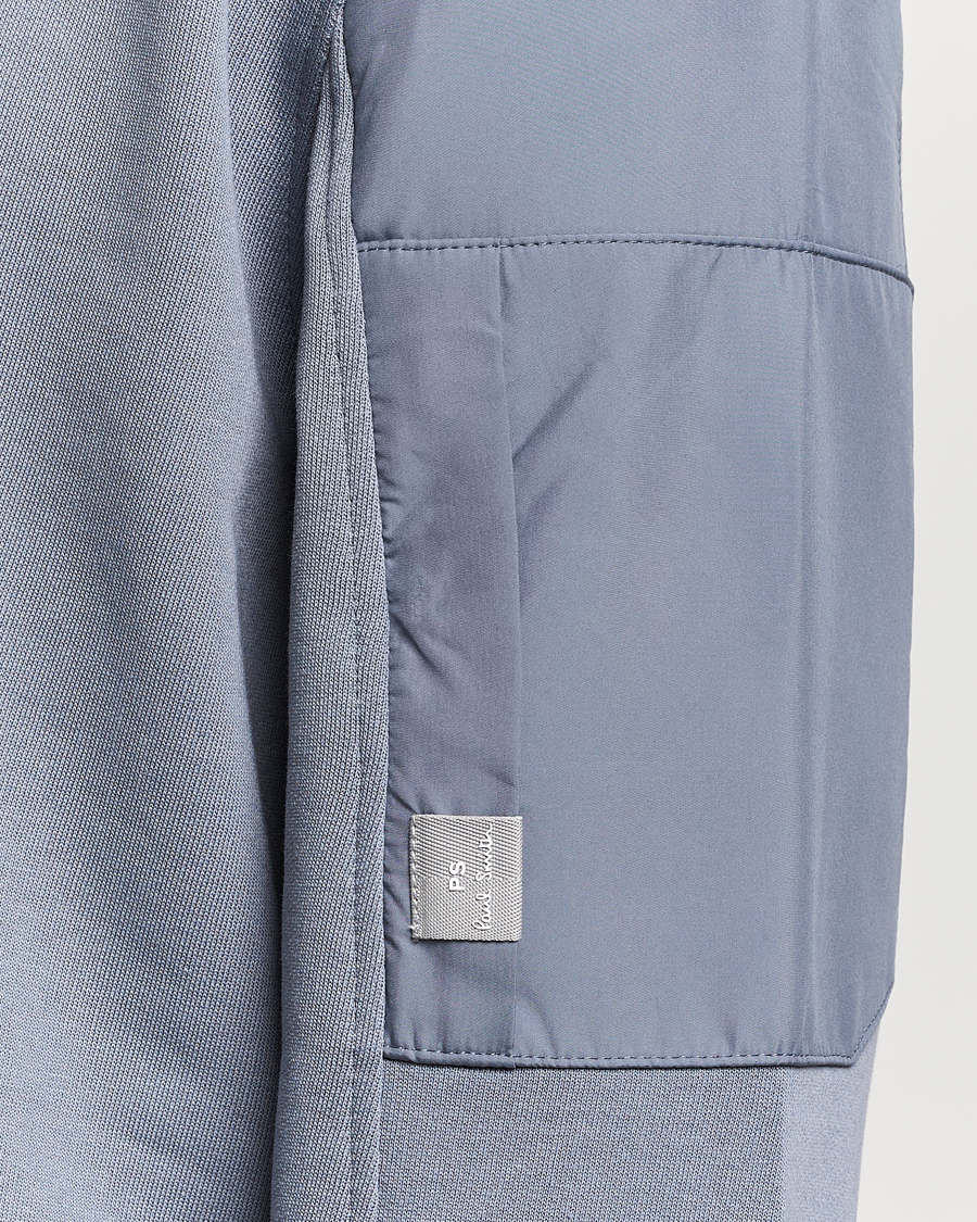 Men | Sweaters & Knitwear | PS Paul Smith | Organic Cotton Sweatshirt Washed Blue