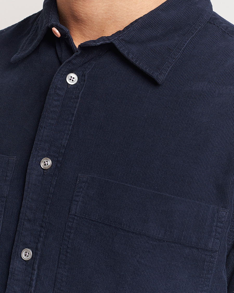 Men | Shirts | PS Paul Smith | Cotton Pocket Casual Shirt Navy