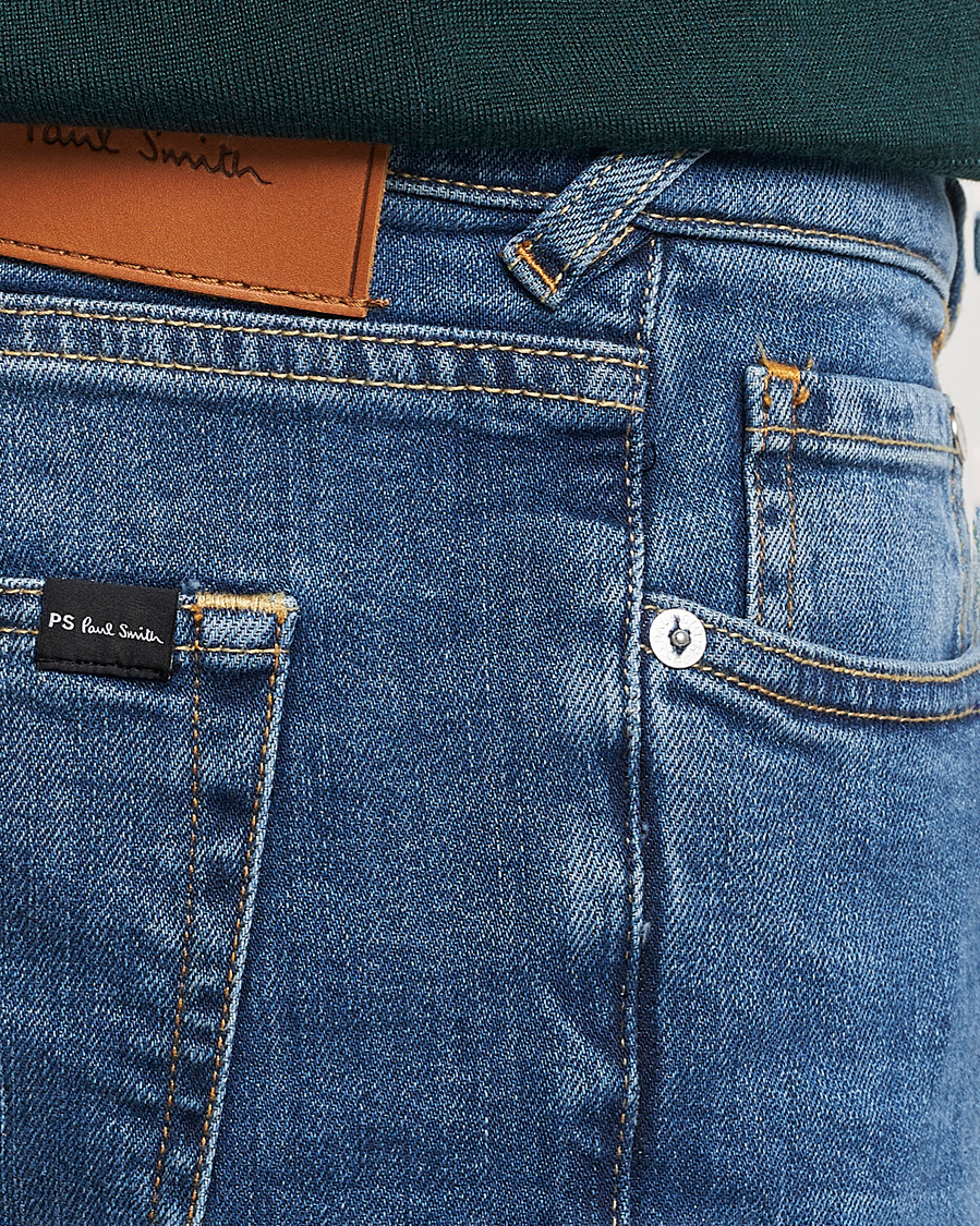 Men | Jeans | PS Paul Smith | Tapered Fit Jeans Mid Blue