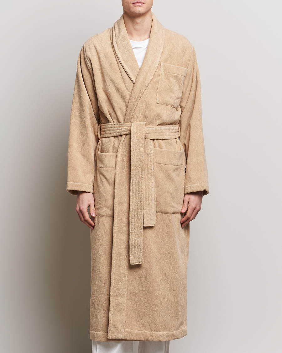 Men | Pyjamas & Robes | Tekla | Organic Terry Bathrobe Sienna