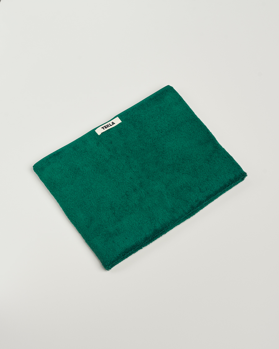 Men | Tekla Organic Terry Bath Towel Teal Green | Tekla | Organic Terry Bath Towel Teal Green