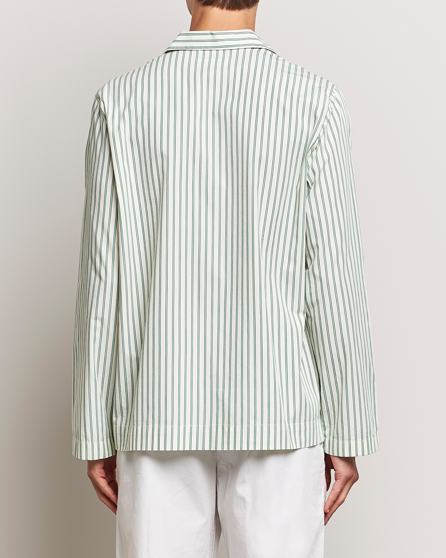 Men | Pyjamas & Robes | Tekla | Poplin Pyjama Shirt Clover Stripes
