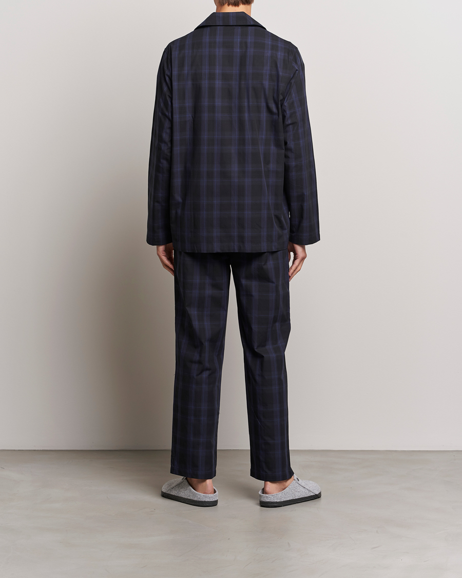 Men | Pyjamas | BOSS BLACK | Urban Checked Pyjama Set Blue Multi