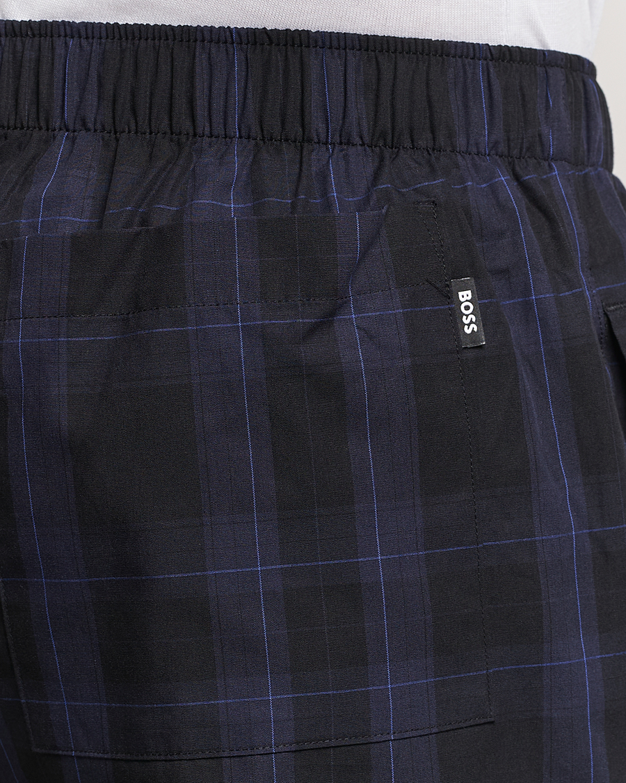 Men | Pyjamas & Robes | BOSS BLACK | Urban Checked Pyjama Set Blue Multi