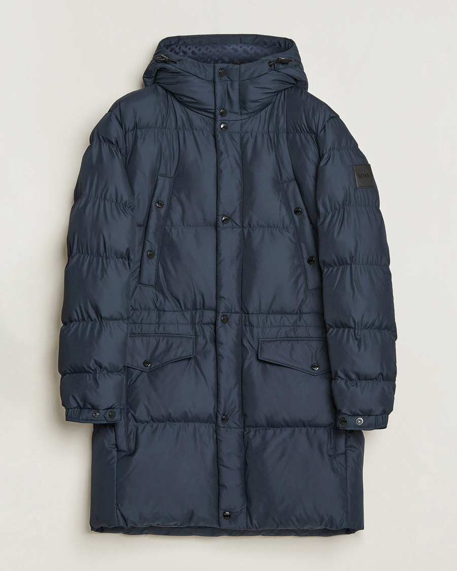 Men | Winter jackets | BOSS BLACK | Condolo Puffer Parka Dark Blue
