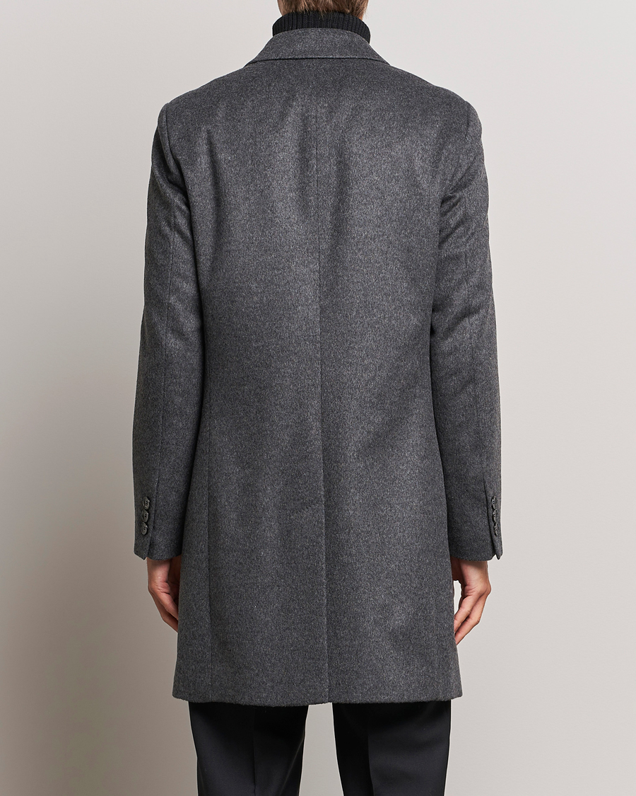 Men | Coats & Jackets | BOSS BLACK | Hyde Wool/Cashmere Coat Medium Grey