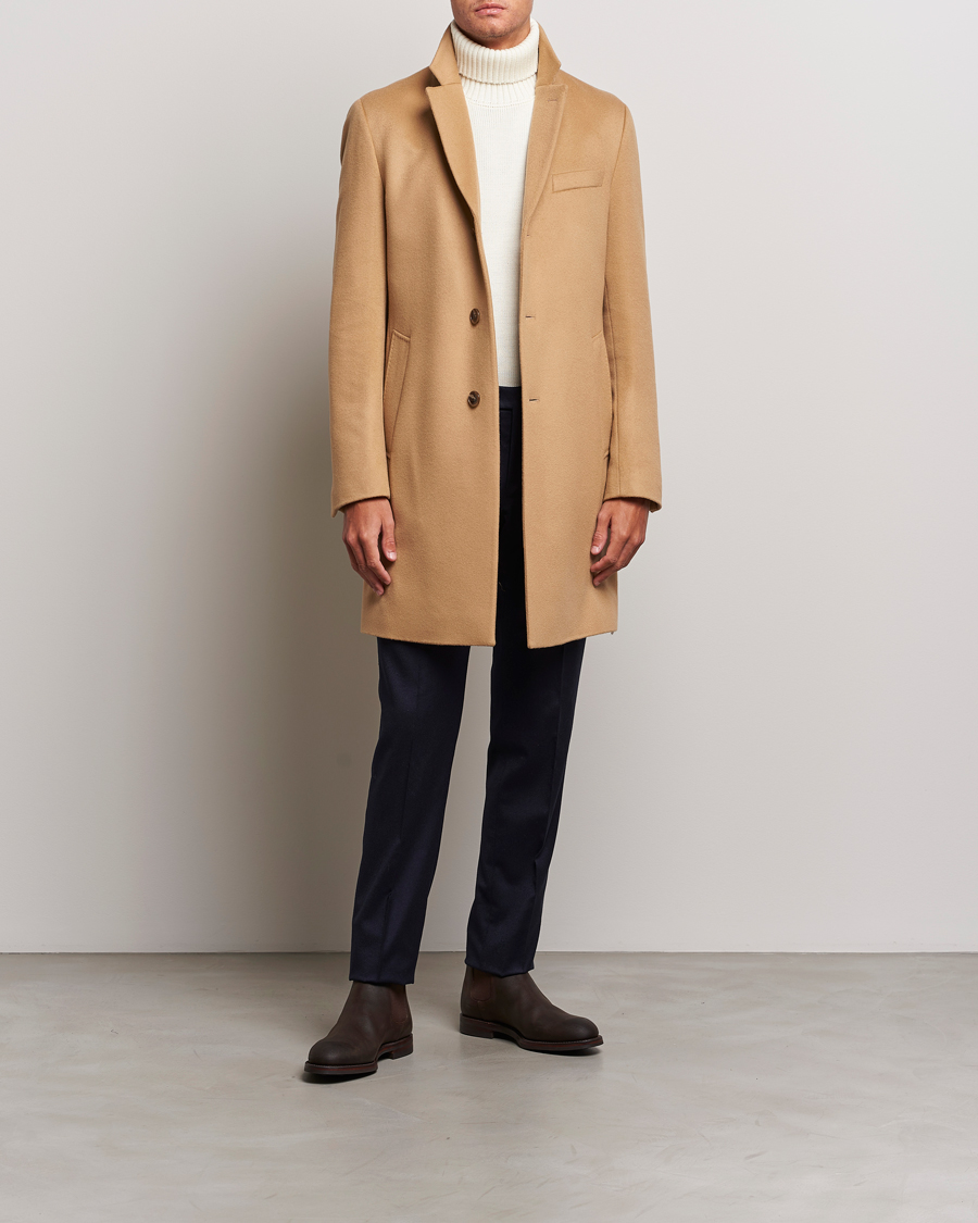 Men | Coats & Jackets | BOSS BLACK | Hyde Wool/Cashmere Coat Medium Beige