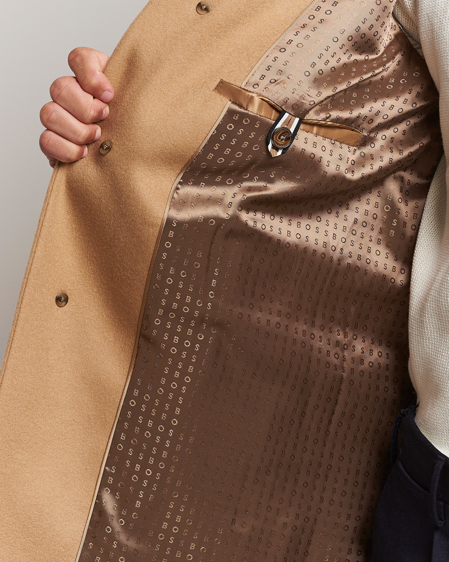 Men | Coats & Jackets | BOSS BLACK | Hyde Wool/Cashmere Coat Medium Beige