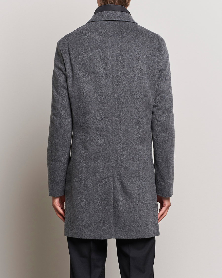 Men | Coats & Jackets | BOSS BLACK | Hyde Wool Bib Coat Medium Grey
