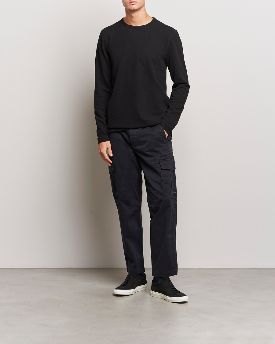 Men | Sweaters & Knitwear | BOSS ORANGE | Tempesto Sweater Black