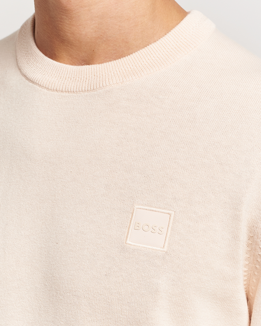 Men | Sweaters & Knitwear | BOSS ORANGE | Kanovano Knitted Sweater Open Beige