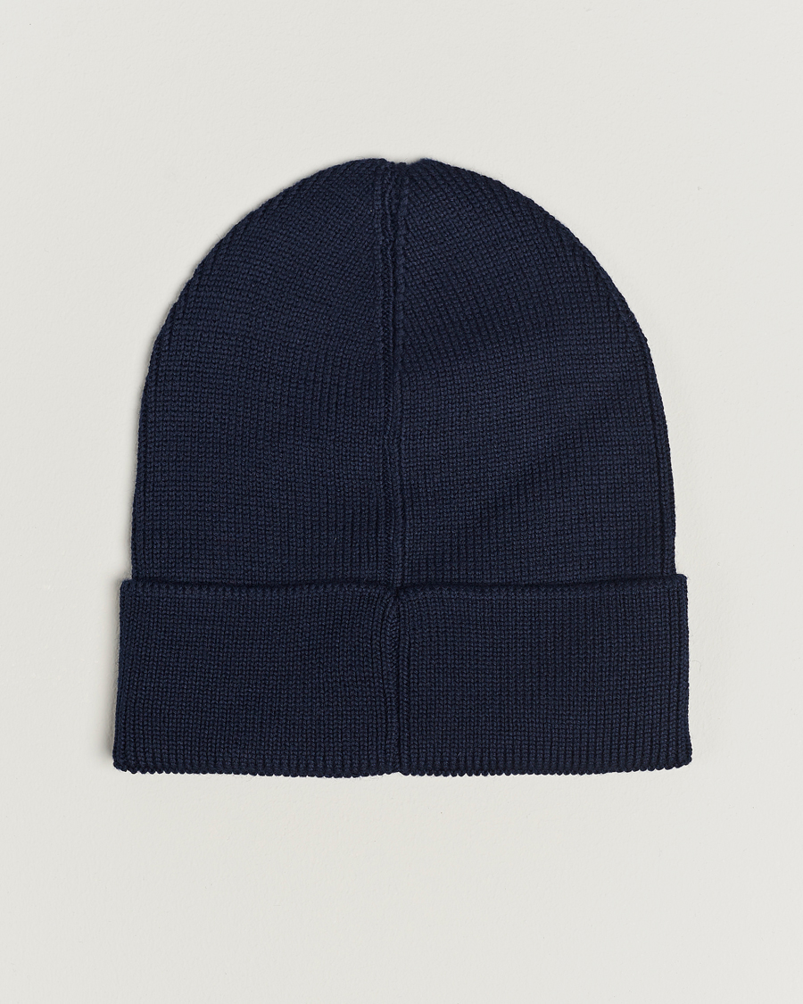 Men | BOSS ORANGE Foxxy Logo Beanie Dark Blue | BOSS ORANGE | Foxxy Logo Beanie Dark Blue