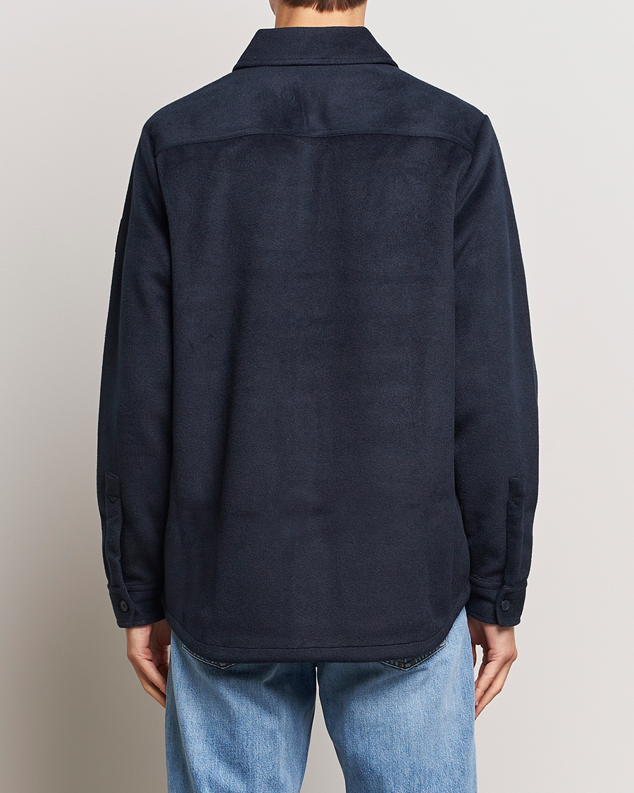 Men | Shirts | BOSS ORANGE | Locky Overshirt Dark Blue