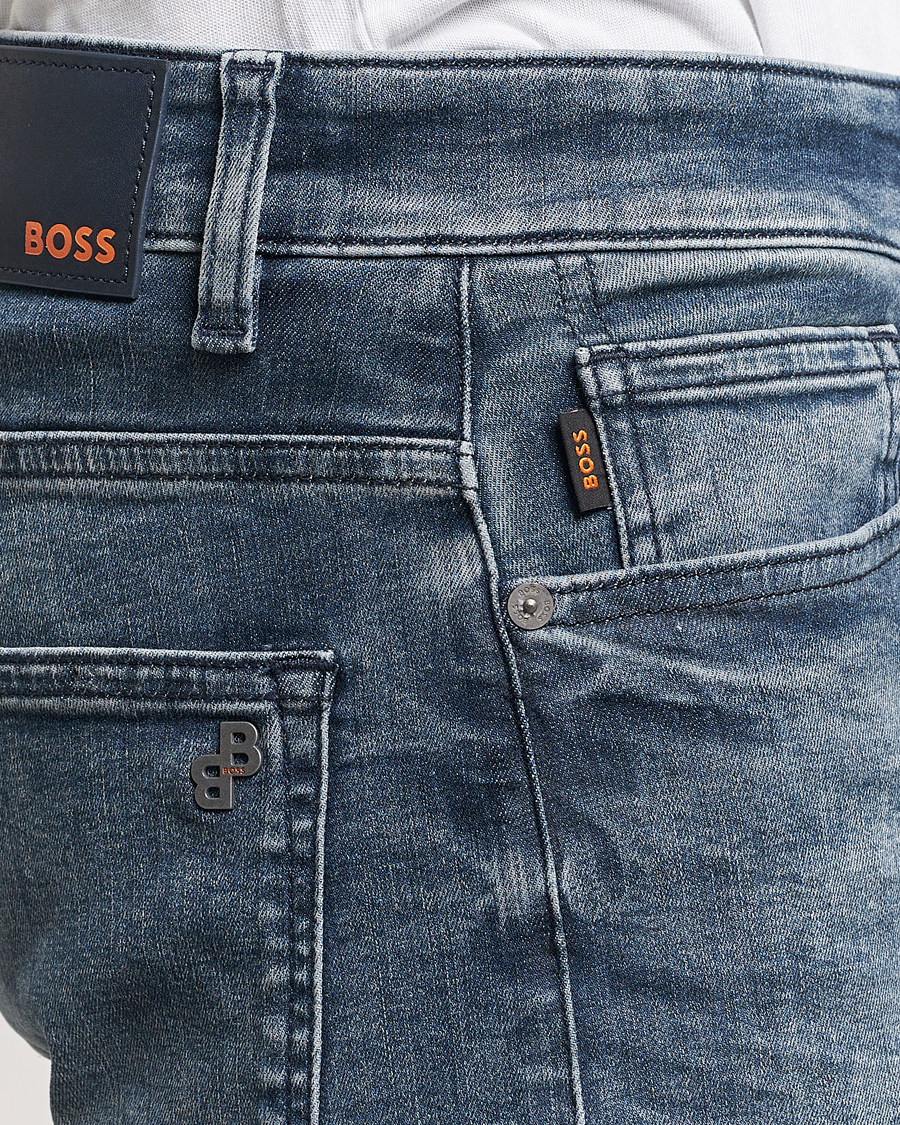 Men | Jeans | BOSS ORANGE | Delaware Stretch Jeans Dark Blue