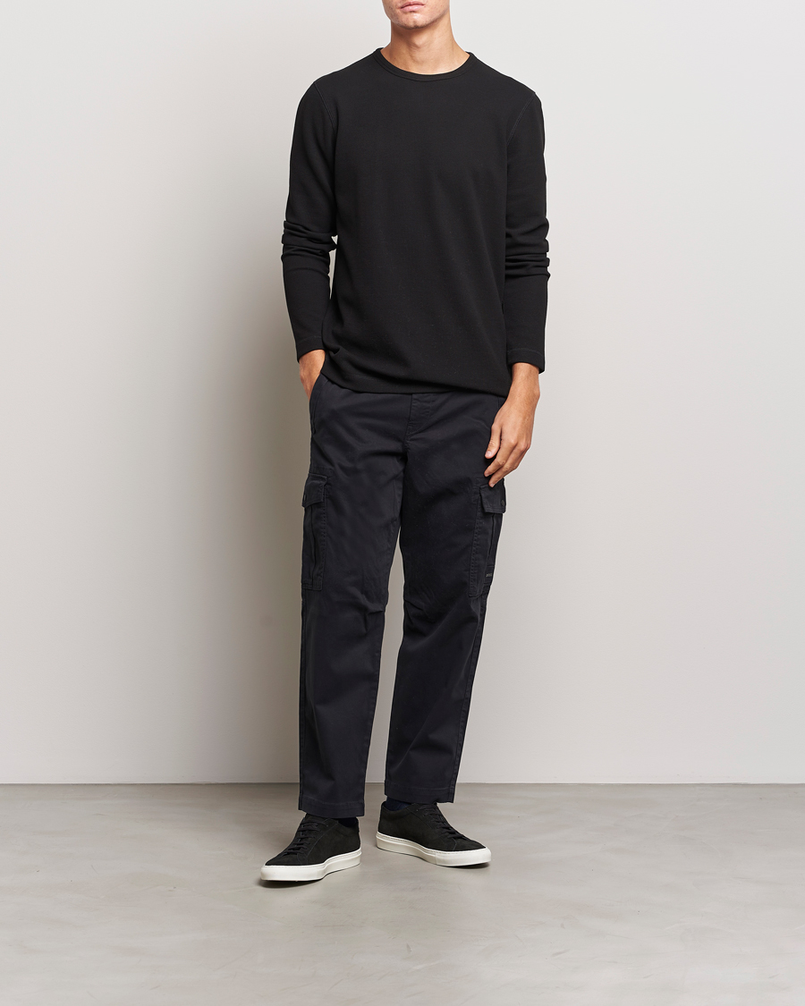 Men | Trousers | BOSS ORANGE | Sisla Cargo Pants Black