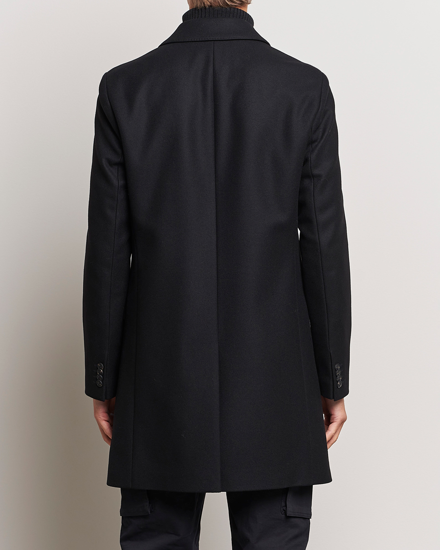 Men | Coats & Jackets | HUGO | Migor Wool Coat Black