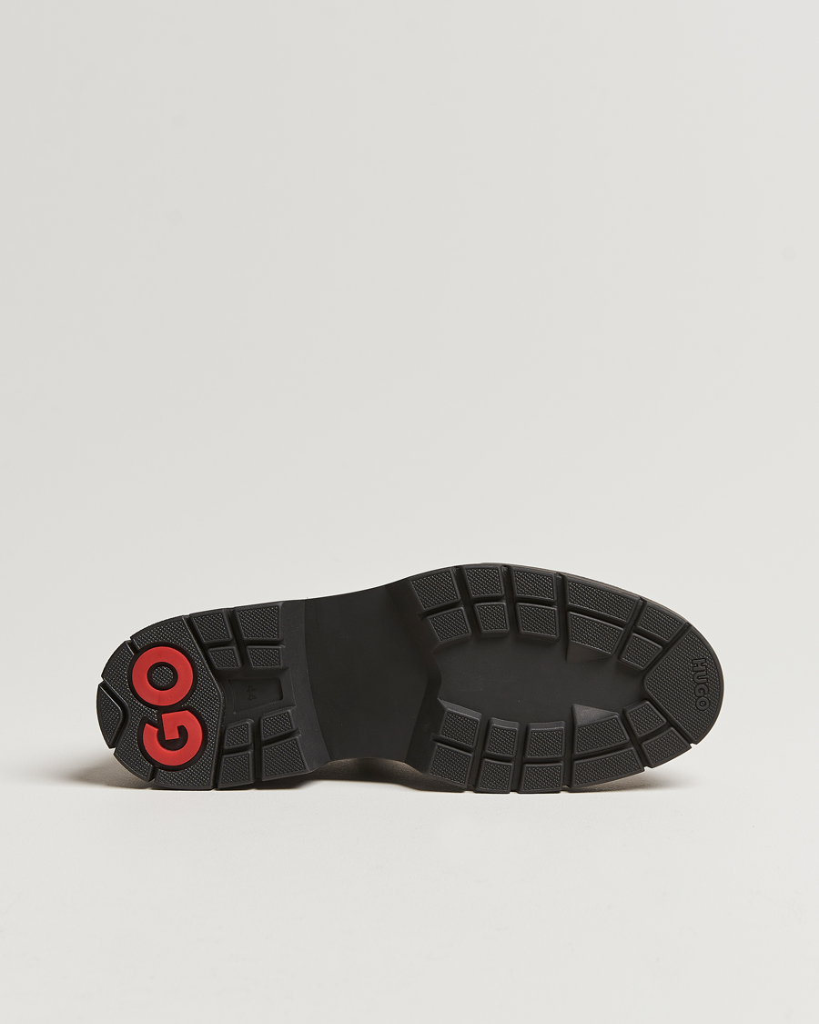 Men | HUGO Denzel Chunky Leather Derby Black | HUGO | Denzel Chunky Leather Derby Black