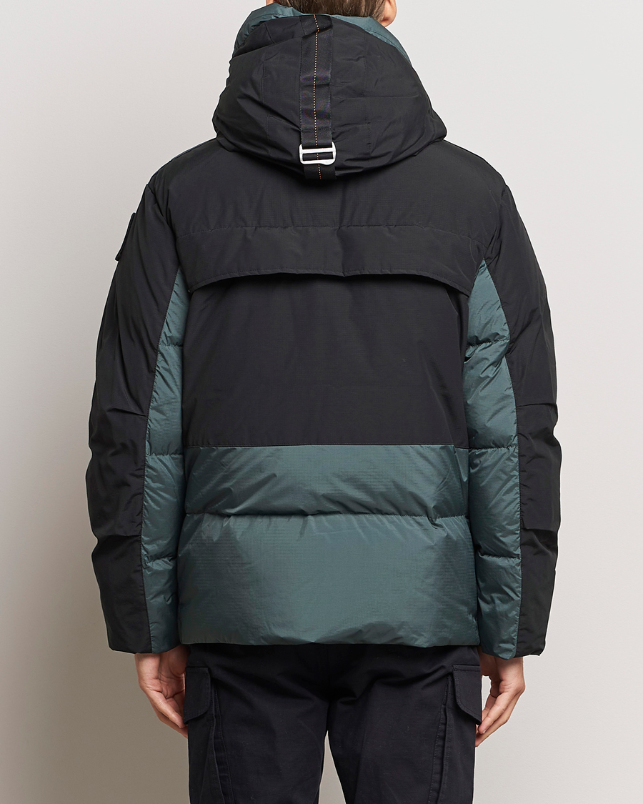 Men | Coats & Jackets | Parajumpers | Ronin Foul Weather Down Parka Black/Green Gables