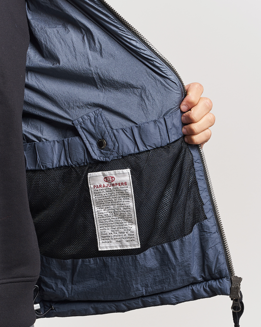 Men | Coats & Jackets | Parajumpers | Tomcat Garment Dyed Rescue Puffer Dark Avio