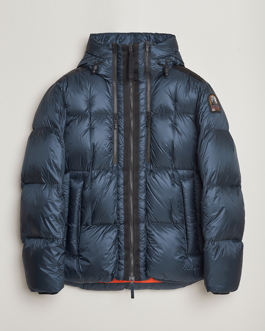 Men | Coats & Jackets | Parajumpers | Diran Powder Down Puffer Dark Avio