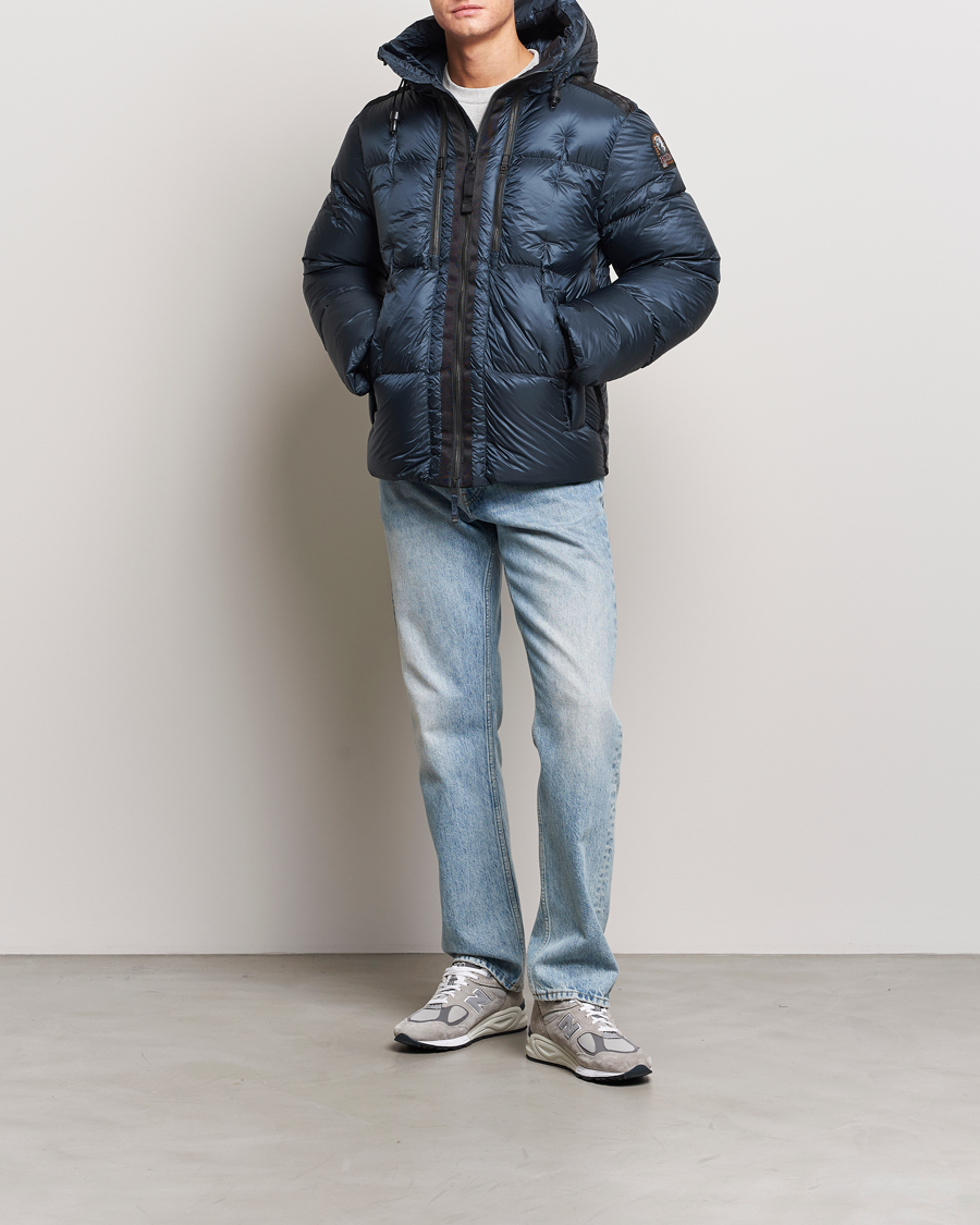Men | Coats & Jackets | Parajumpers | Diran Powder Down Puffer Dark Avio