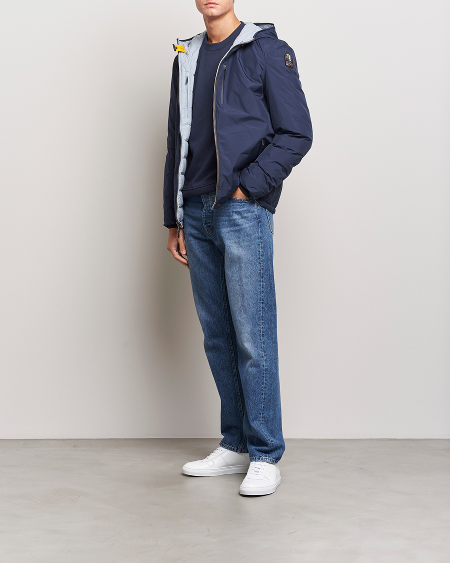 Men | Coats & Jackets | Parajumpers | Reversible Super Lightweight Jacket Shark/Navy