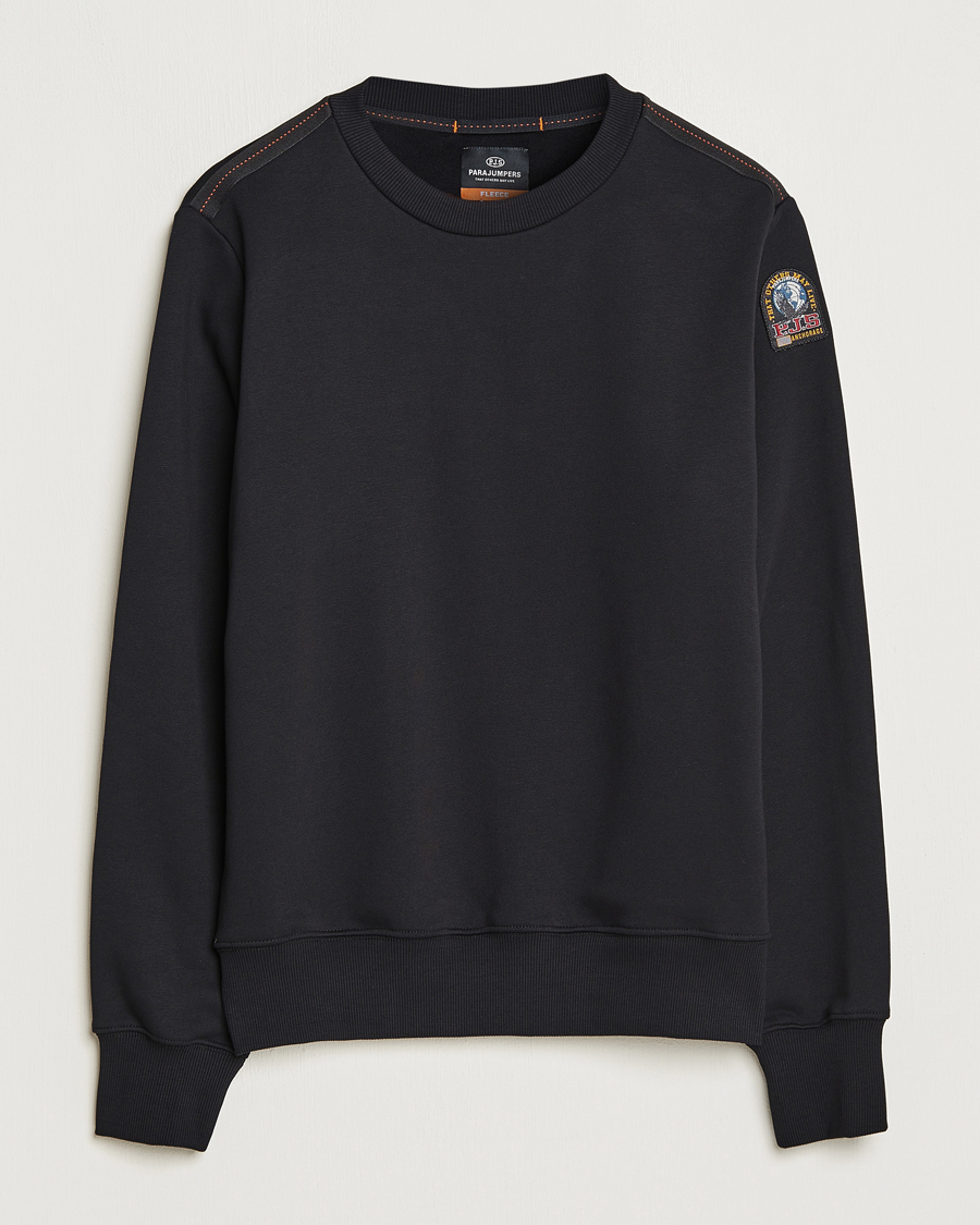 Men | Sweaters & Knitwear | Parajumpers | K2 Super Easy Crew Neck Sweatshirt Black