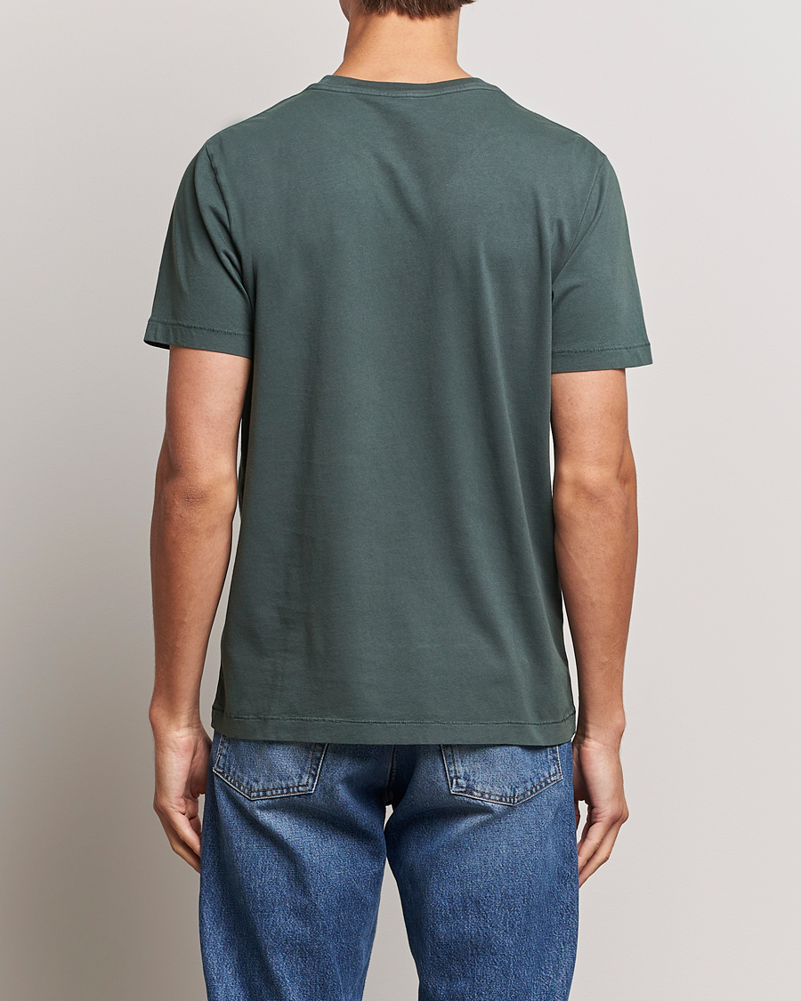 Men | T-Shirts | Parajumpers | Patch Crew Neck T-Shirt Green Gables