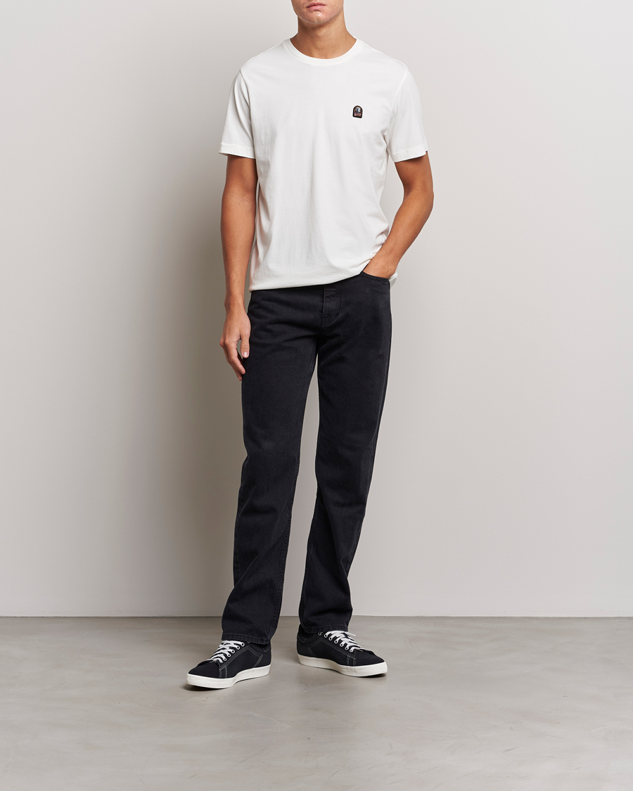 Men | T-Shirts | Parajumpers | Patch Crew Neck T-Shirt Off White
