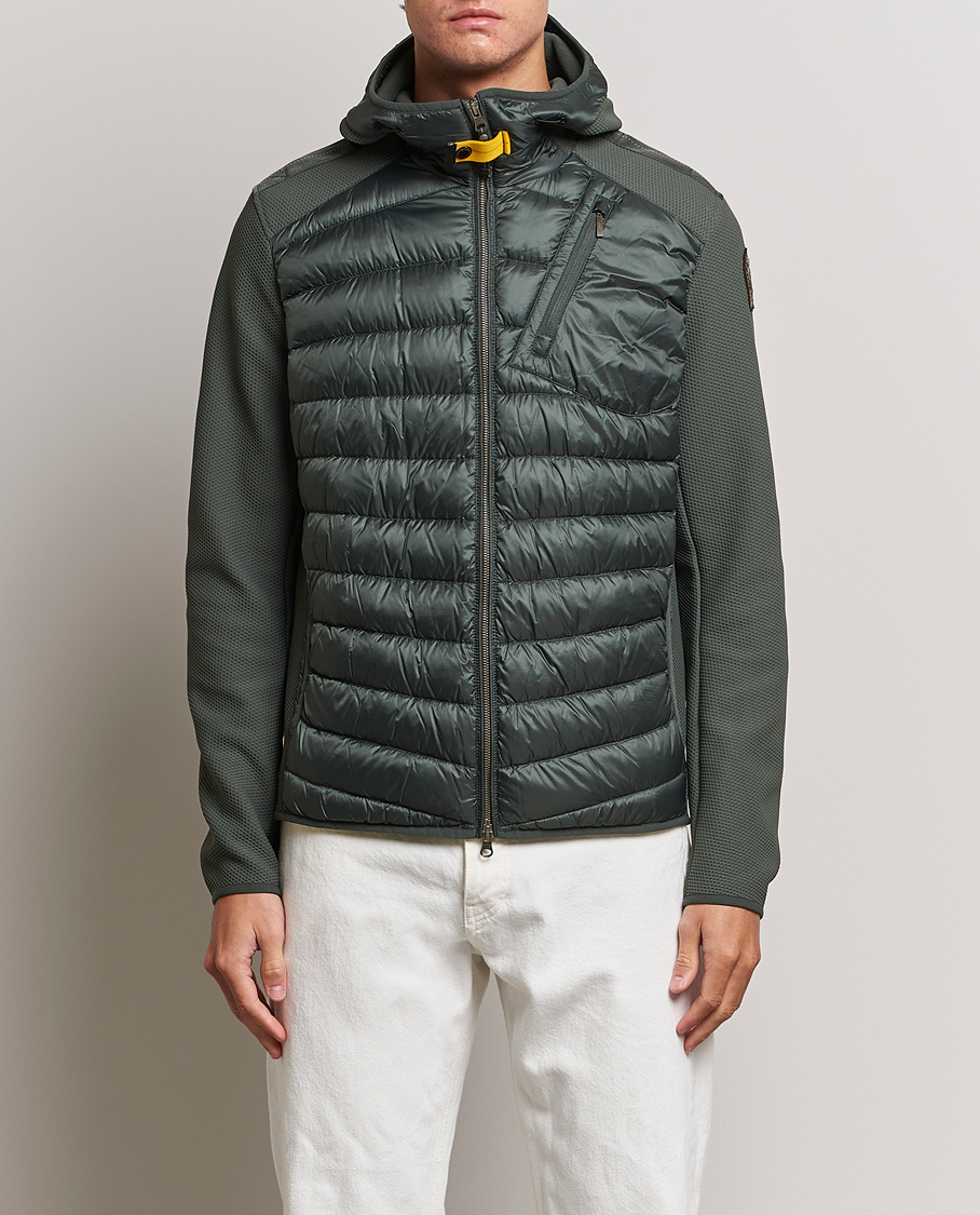 Men | Casual Jackets | Parajumpers | Nolan Hybrid Hooded Jacket Green Gables
