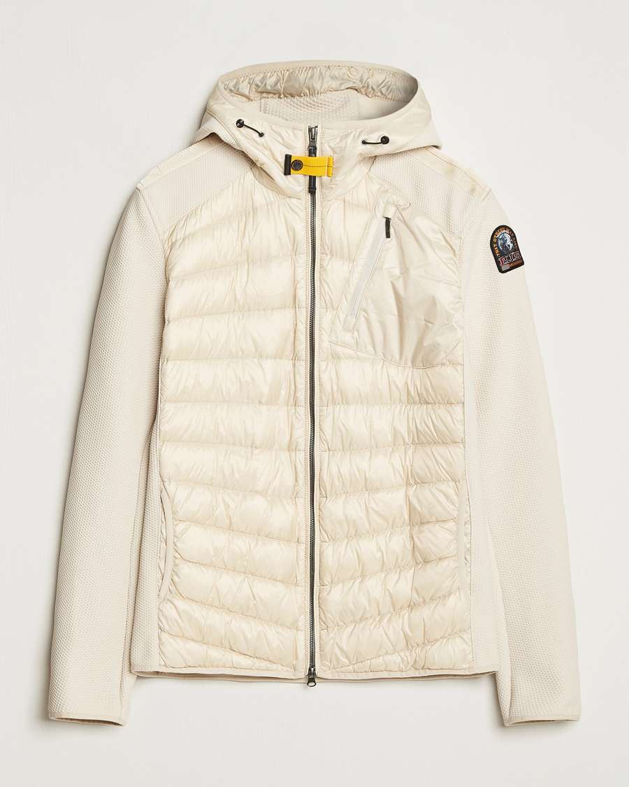 Men | Coats & Jackets | Parajumpers | Nolan Hybrid Hooded Jacket Bone