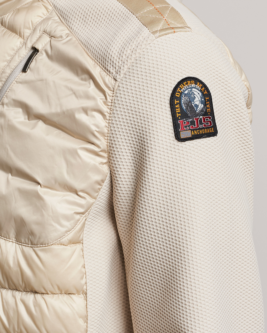 Men | Coats & Jackets | Parajumpers | Nolan Hybrid Hooded Jacket Bone