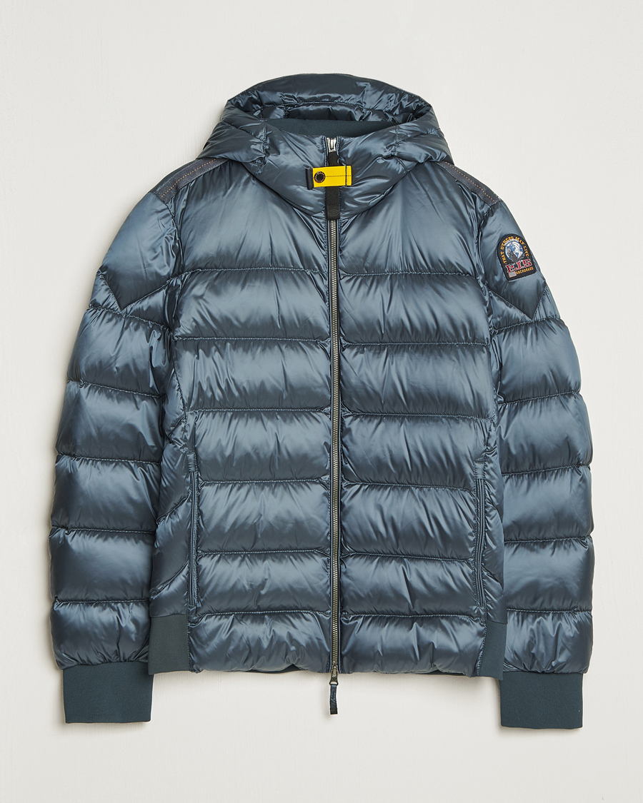 Men | Coats & Jackets | Parajumpers | Pharrell Sheen High Gloss Jacket Dark Avio