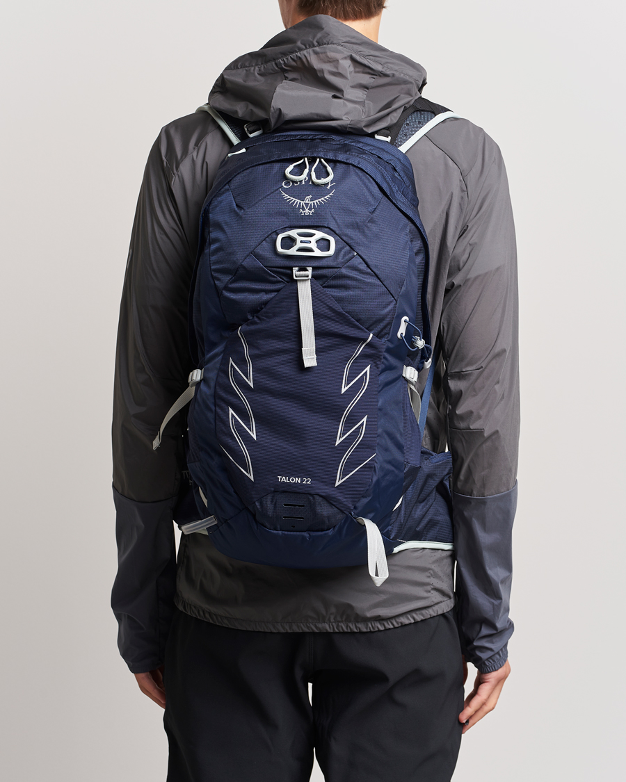 Men | Bags | Osprey | Talon 22 Backpack Ceramic Blue