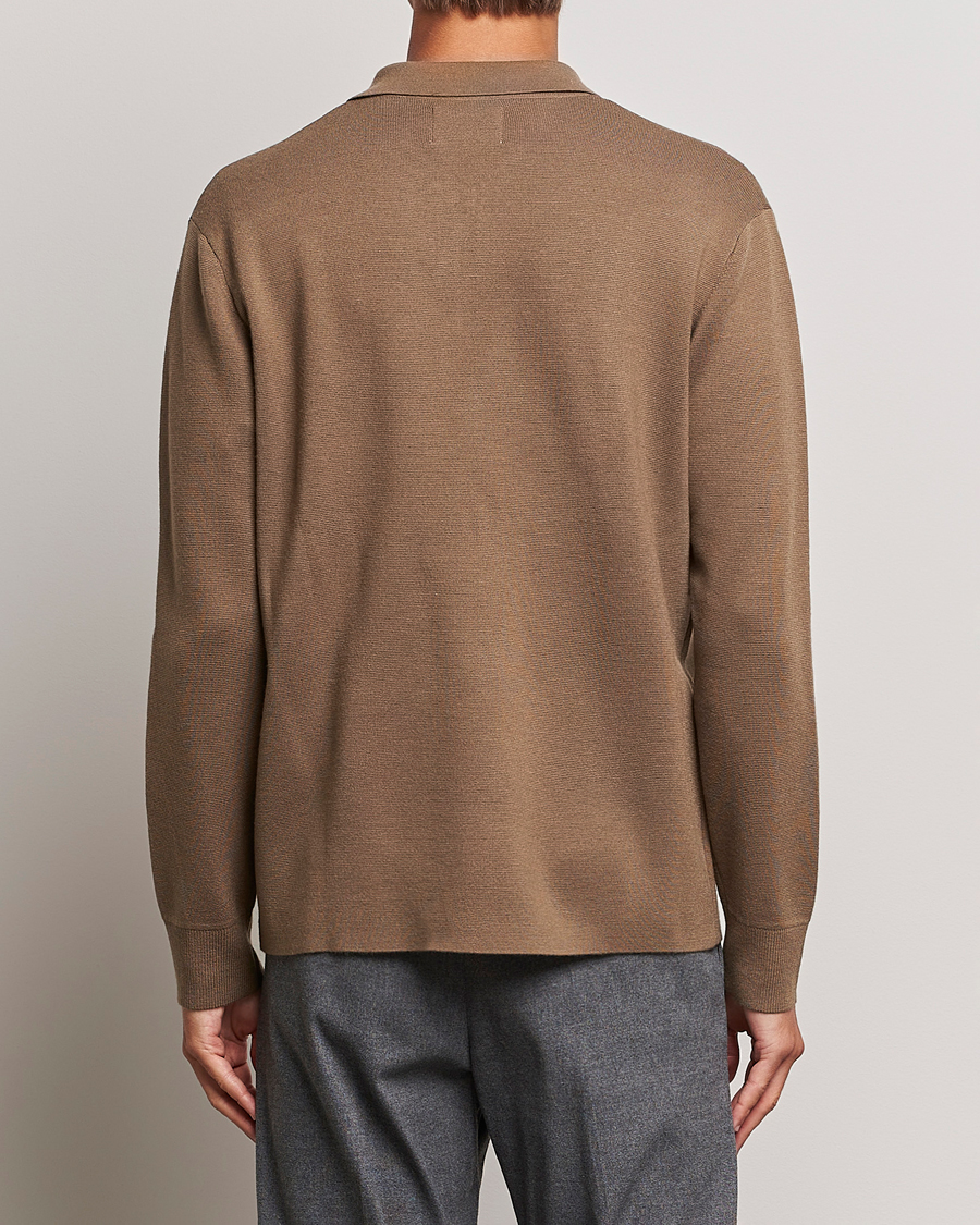 Men | Sweaters & Knitwear | NN07 | Harald Knitted Full Zip Shitake
