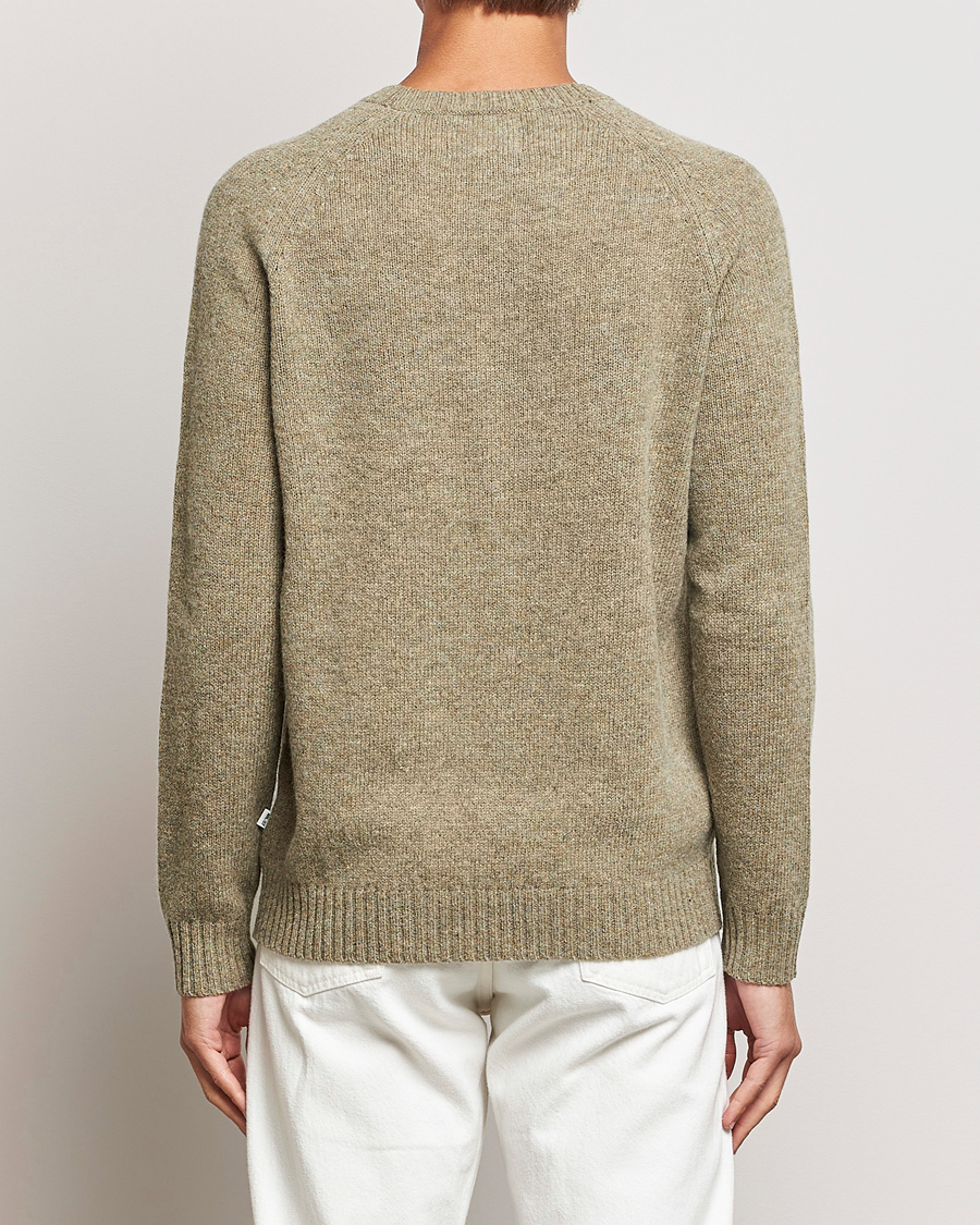 Men | Sweaters & Knitwear | NN07 | Nathan Brushed Crew Neck Elmwood