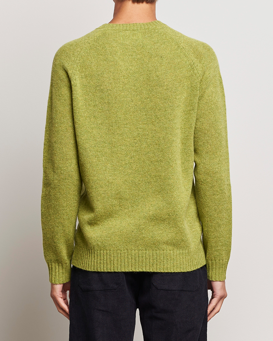 Men | Sweaters & Knitwear | NN07 | Nathan Brushed Crew Neck Daiquiri Green