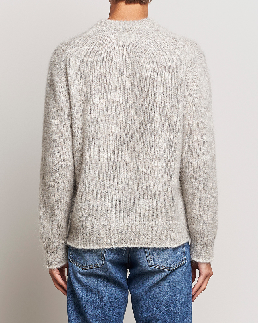 Men | Sweaters & Knitwear | NN07 | Jack Wool Crew Neck Sweater Light Grey Melange