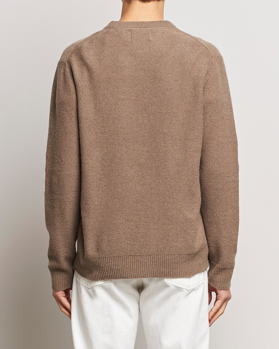 Men | Sweaters & Knitwear | NN07 | Nigel Lambswool Crew Neck Pullover Shitake