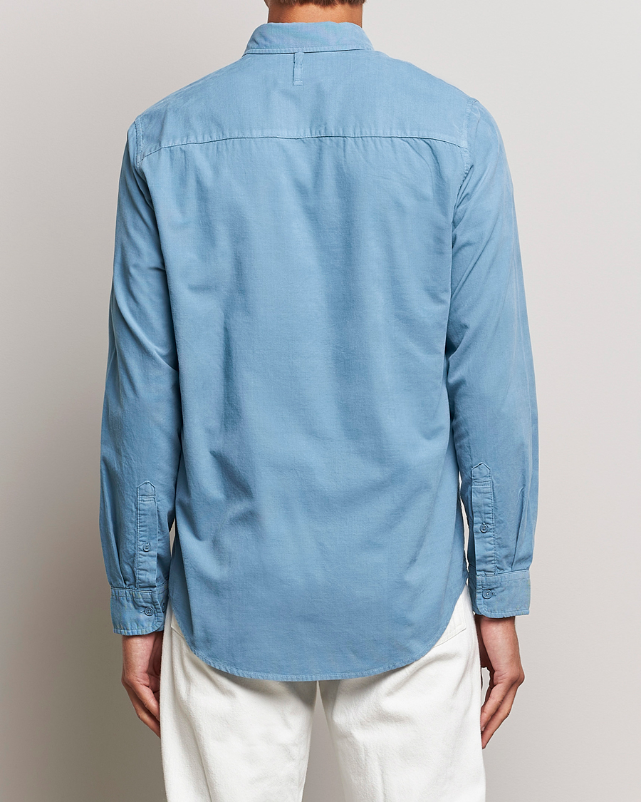 Men | Shirts | NN07 | Arne Baby Cord Shirt Dust Blue