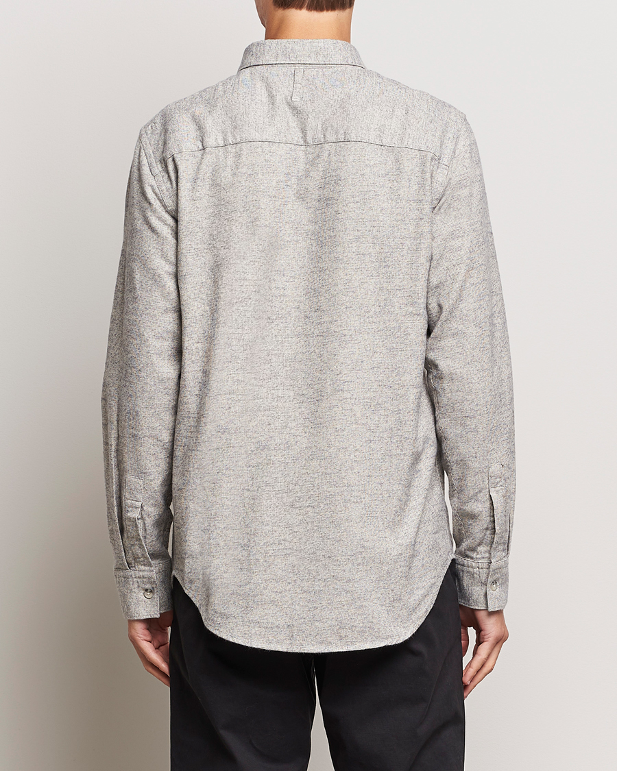 Men | Shirts | NN07 | Cohen Brushed Flannel Shirt Black Multi