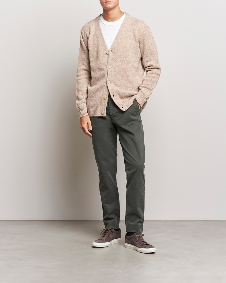 Men | Trousers | NN07 | Wilhelm Regular Fit Stretch Chinos Dark Green
