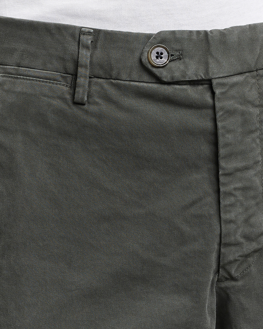 Men | Trousers | NN07 | Wilhelm Regular Fit Stretch Chinos Dark Green
