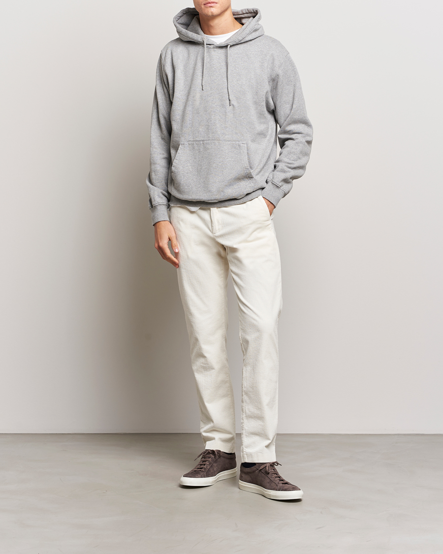 Men | Trousers | NN07 | Theo Regular Fit Corduroy Chinos Off White